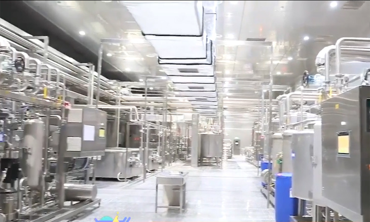 中沃5#廠房無菌灌裝飲料車間凈化系統裝修工程
